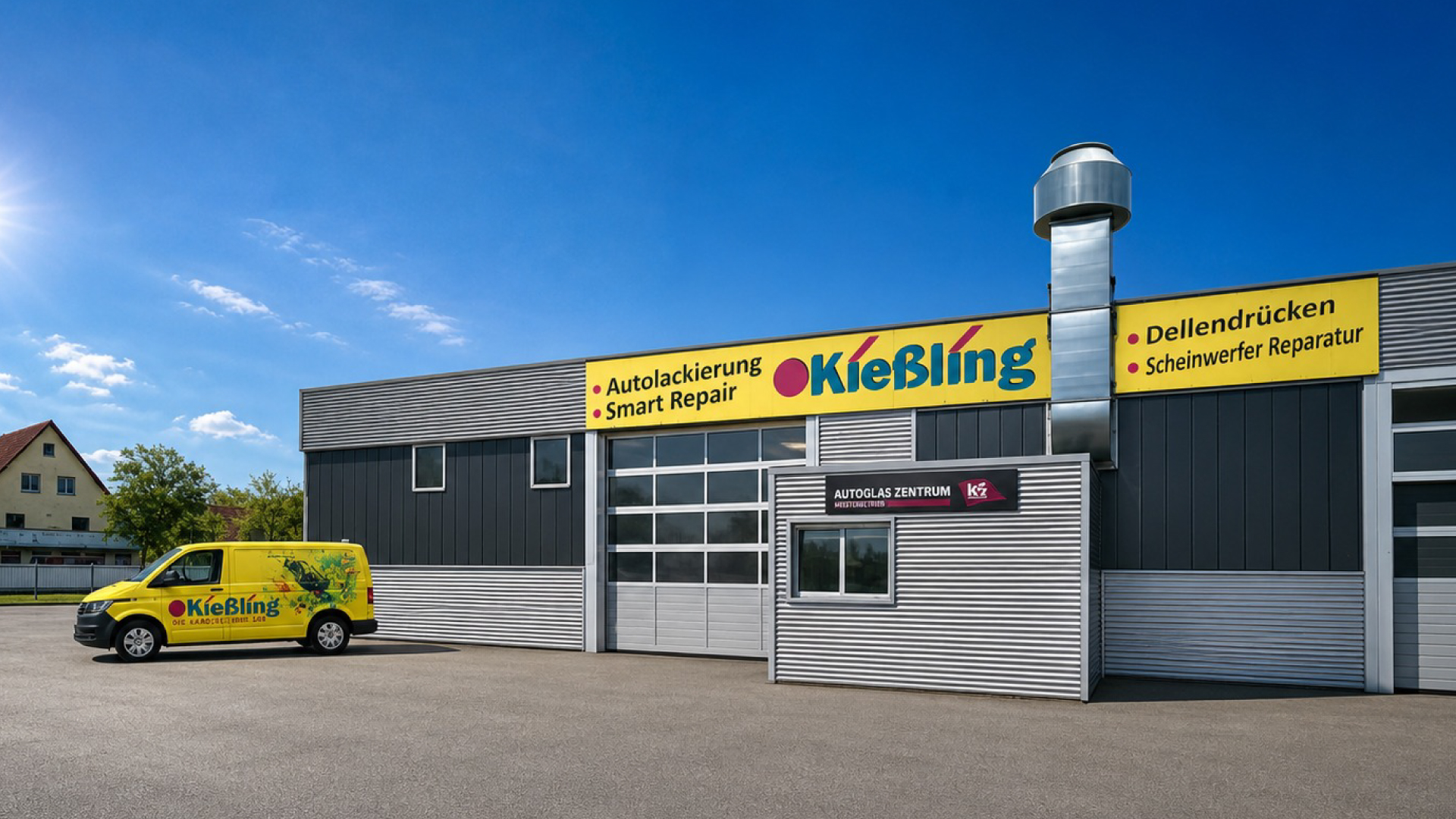 lackierzentrum kiessling gunzenhausen gebaeude