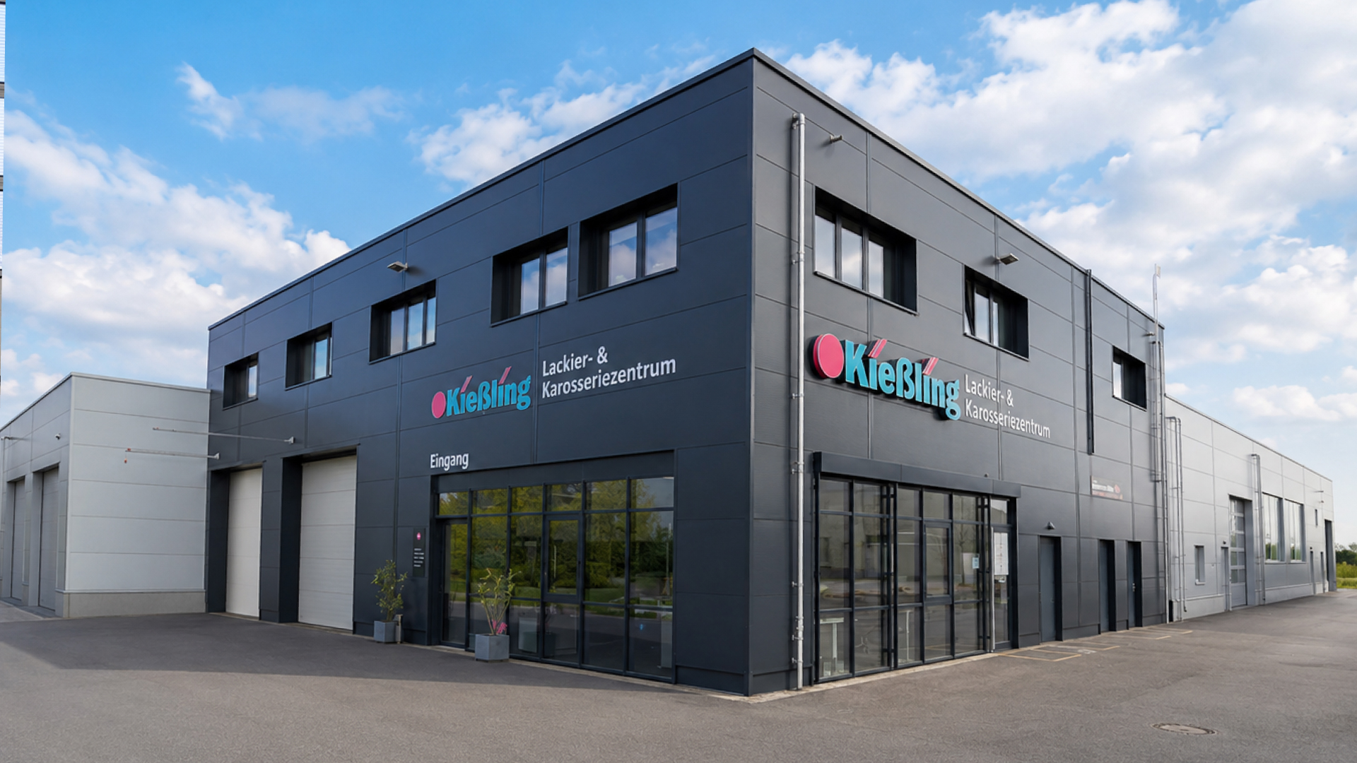 lackierzentrum kiessling neuburg gebaeude