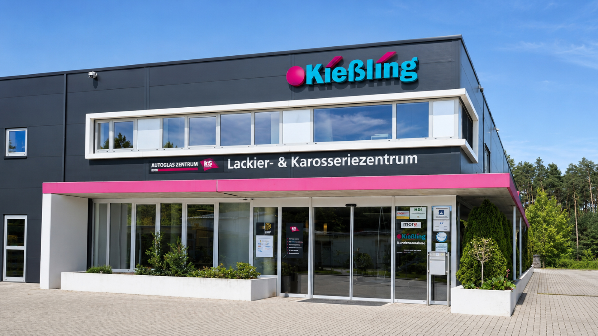 lackierzentrum kiessling roth gebaeude